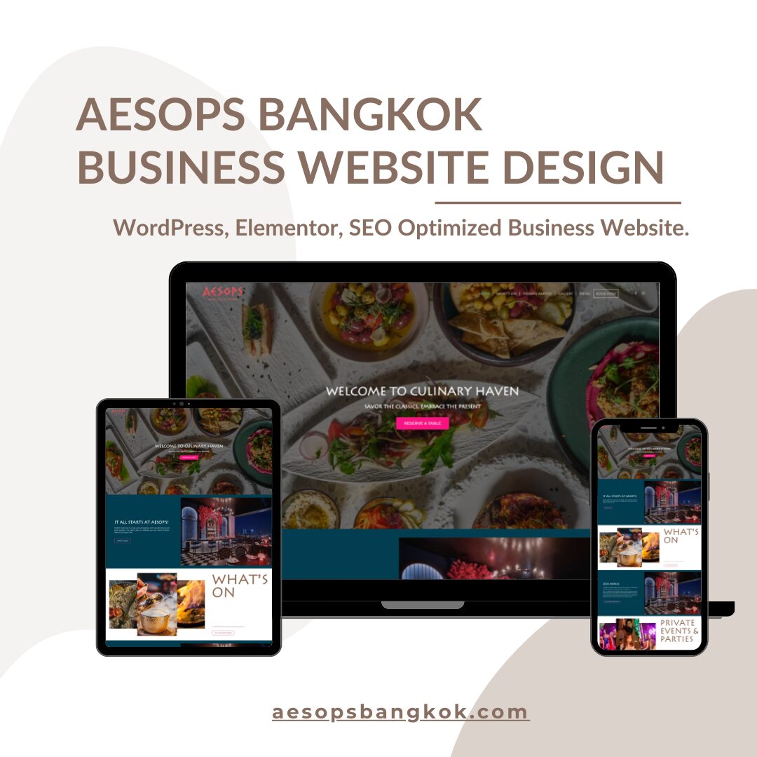 Aesops Bangkok WordPress Website Design Service Portfolio Cover Images of Abu Sayed